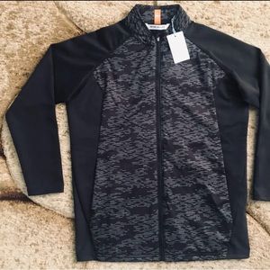 NWT Peter Millar youth large black jacket